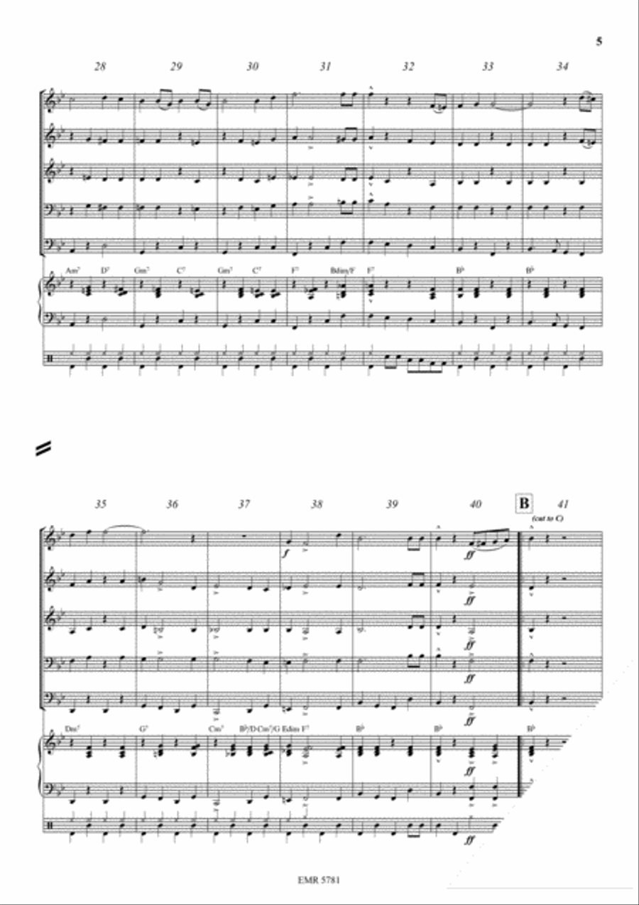 Strike Up The Band Strike Up The Band Concert Band scores gallery preview page 6