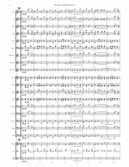 The Stars and Stripes Forever (Score & Parts) image number null