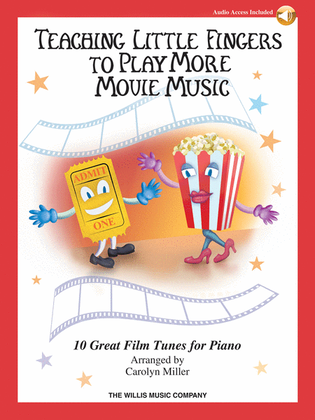 Book cover for Teaching Little Fingers to Play More Movie Music