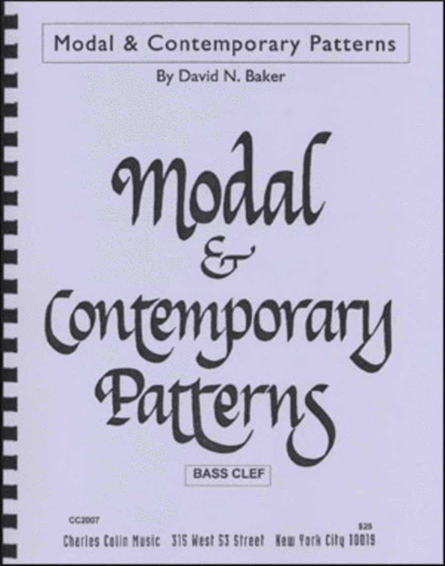 Contemporary & Modal Patterns Collection / Songbook scores gallery preview page 1