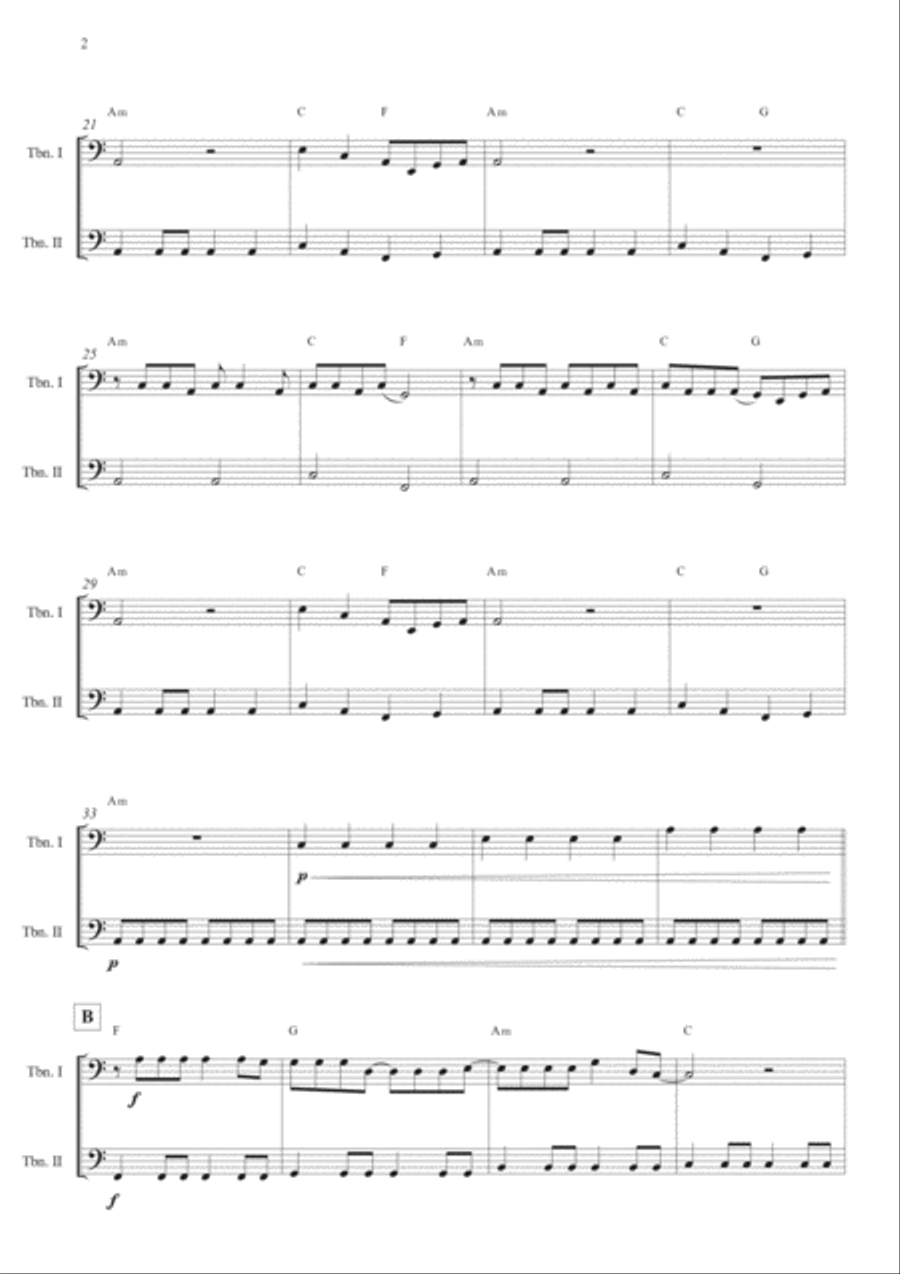 Bad Romance Easy Piano scores gallery preview page 2
