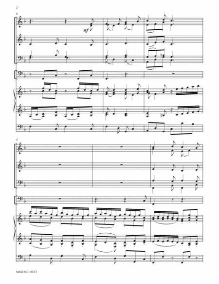 Now Sing We, Now Rejoice (Downloadable Full Score)