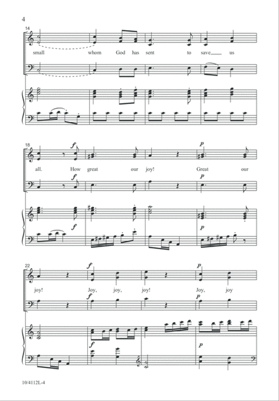 Echo Christmas Joy Echo Christmas Joy 3-Part scores gallery preview page 5