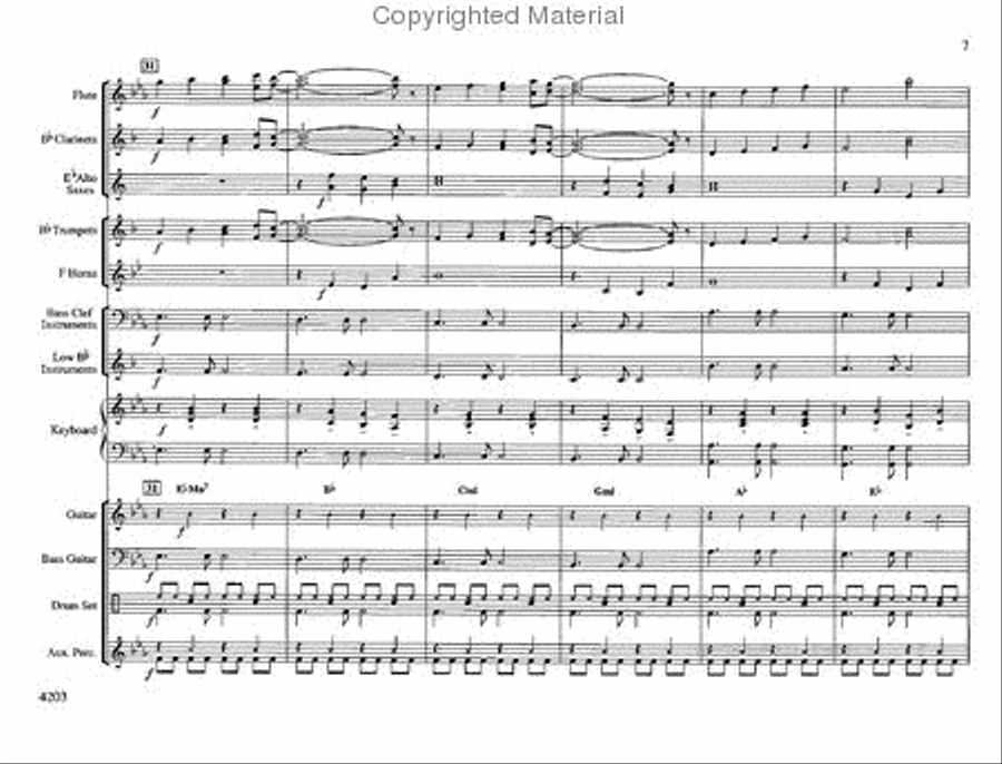 Step By Step Concert Band scores gallery preview page 7