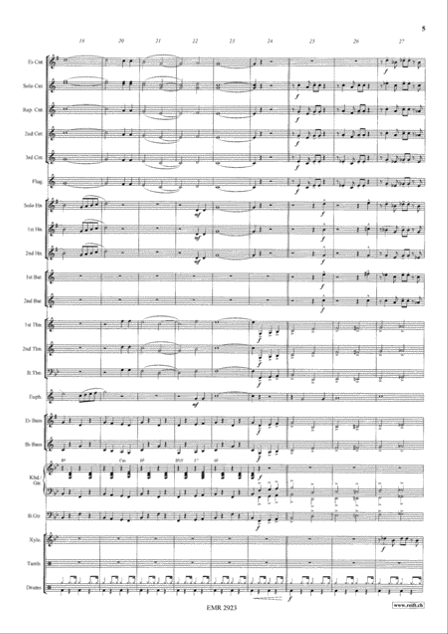 Kumbaya Brass Band scores gallery preview page 6