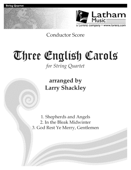 Three English Carols image number null