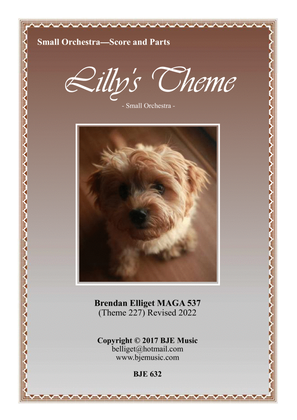 Book cover for Lilly's Theme - Small Orchestra