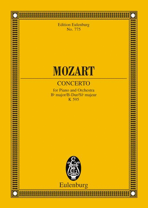 Book cover for Piano Concerto No. 27, K. 595