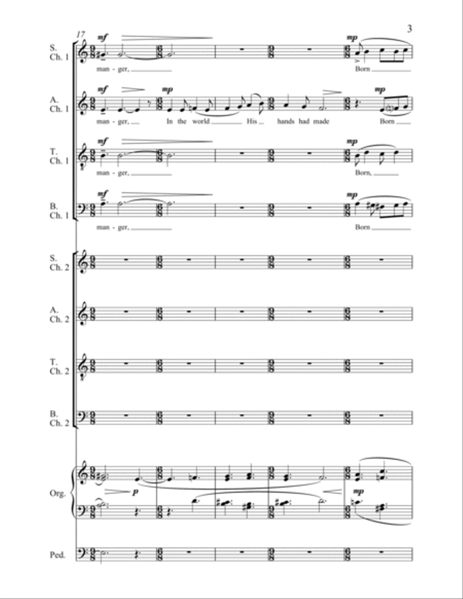 Gabriel's Message 4-Part scores gallery preview page 4