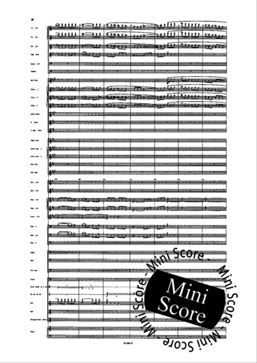 Fifth Symphony Fifth Symphony Concert Band scores gallery preview page 51