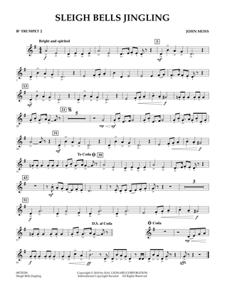 Sleigh Bells Jingling - Bb Trumpet 2