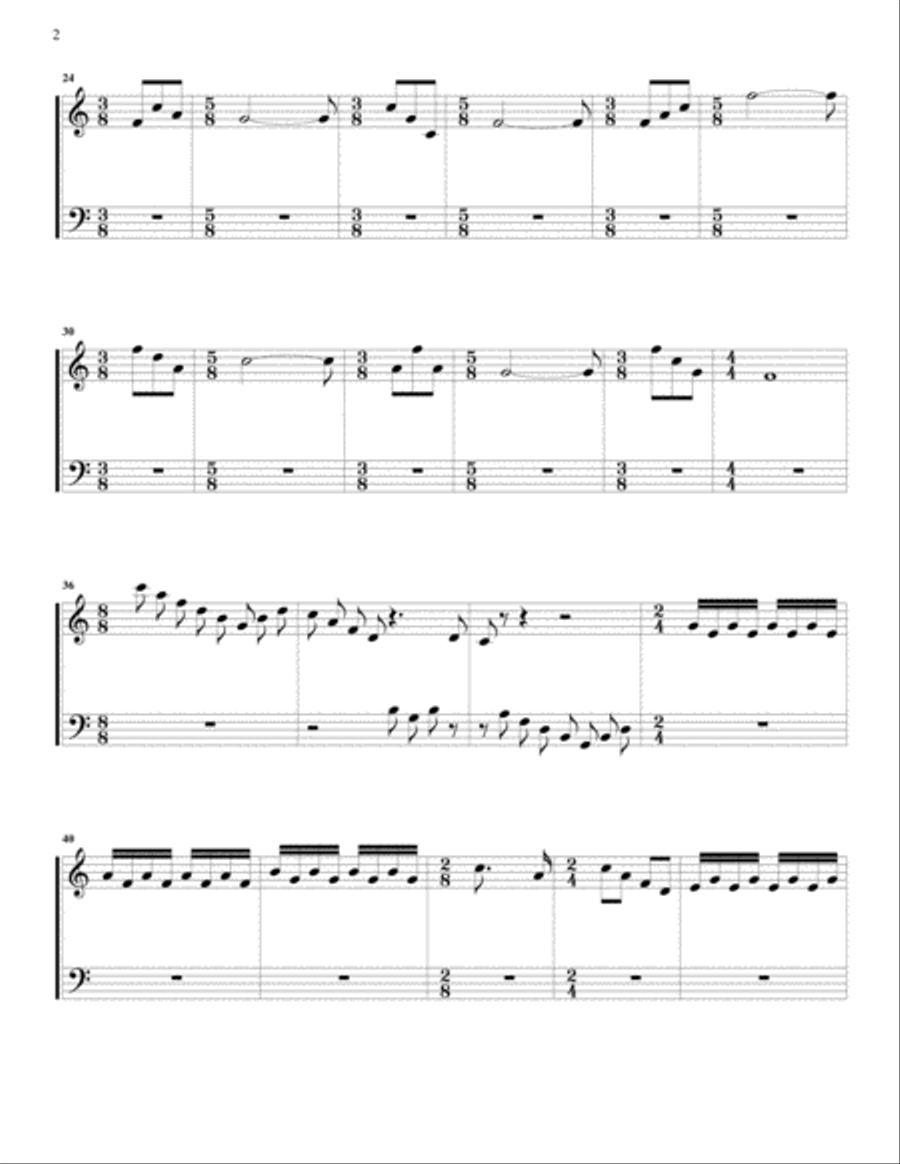 Hypnotic Mirth Small Ensemble scores gallery preview page 2