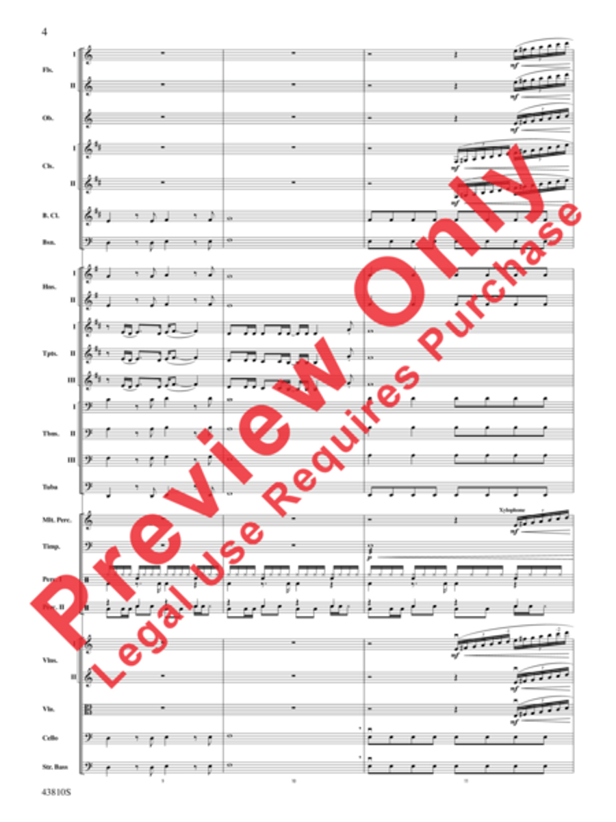 Rocky Broadway Full Orchestra scores gallery preview page 5