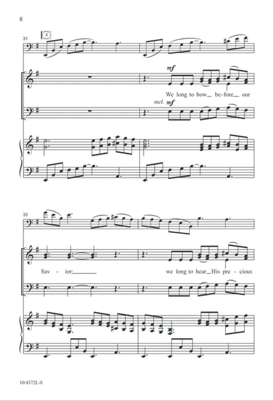 We Wait 4-Part scores gallery preview page 8