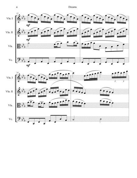 Dreams: For String Quartets image number null