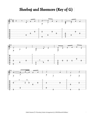 Sheebeg and Sheemore (Key of G) (For Fingerstyle Guitar Tuned CGDGAD)