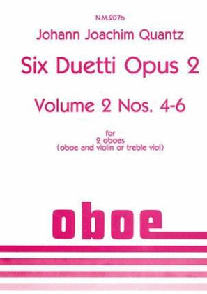 Six Duetti Opus 2 Volume 2 Nos. 4-6
