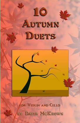 Book cover for 10 Autumn Duets for Violin and Cello