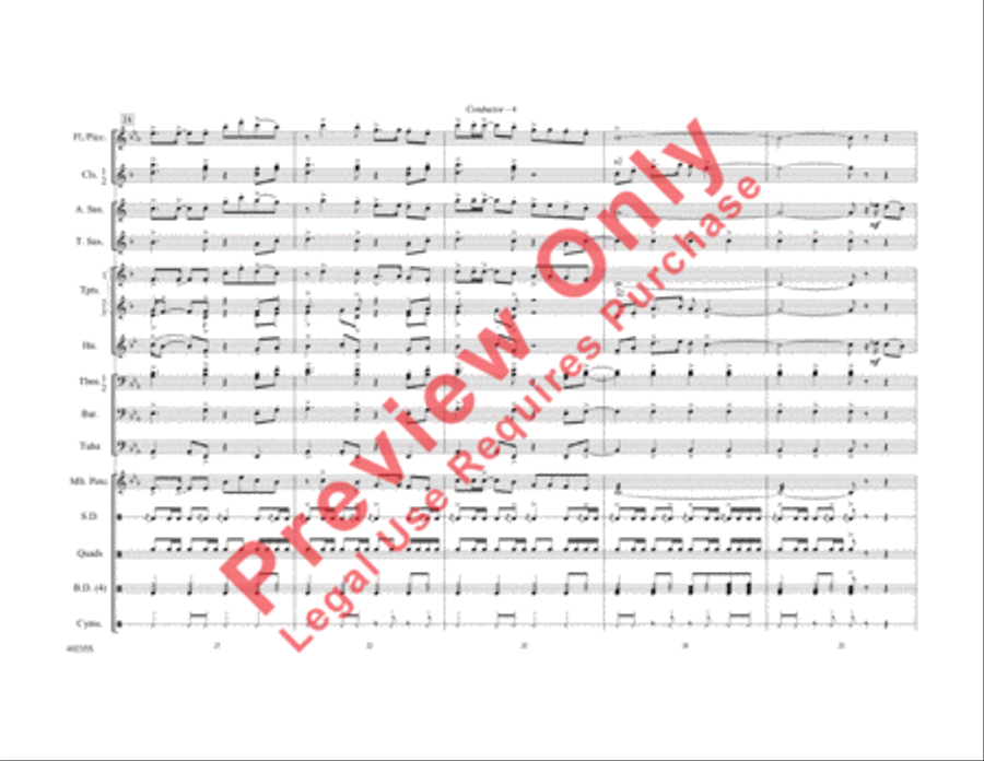 Some Nights Marching Band scores gallery preview page 5