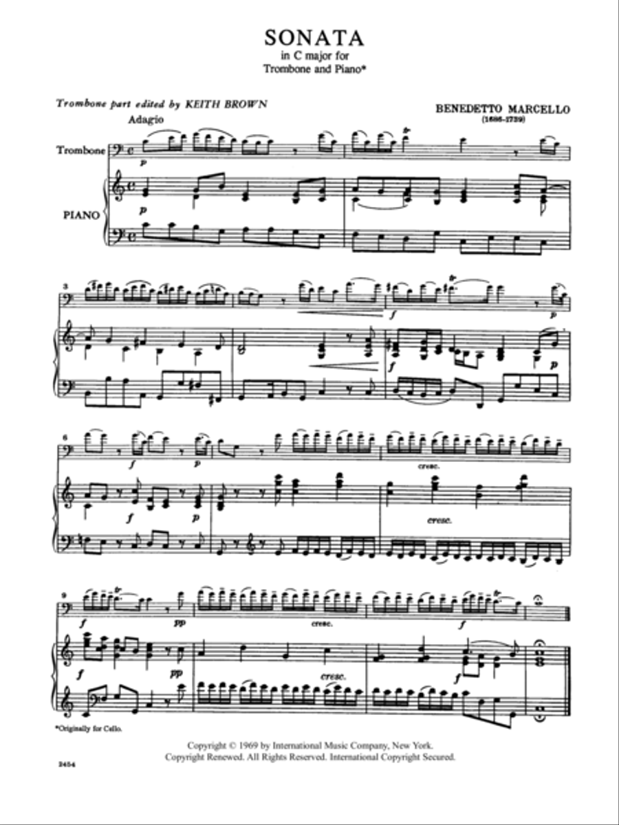Sonata In C Major Piano Accompaniment scores gallery preview page 2