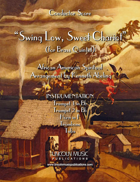 Swing Low, Sweet Chariot (for Brass Quintet) image number null