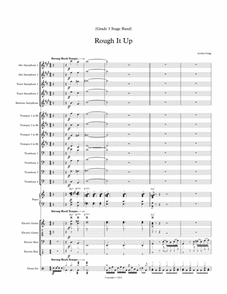 Rough It Up (Grade 3 Stage Band) image number null