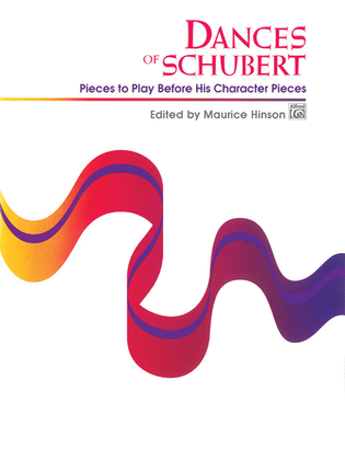 Book cover for Dances of Schubert