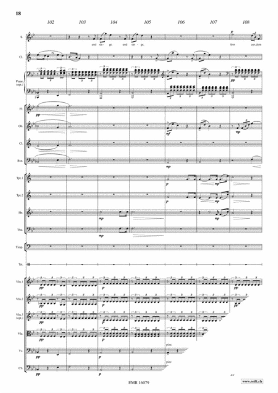 Der Hirt auf dem Felsen Der Hirt auf dem Felsen Orchestra scores gallery preview page 19