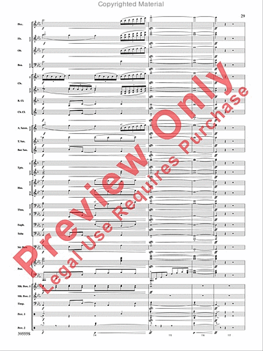 And Hope Led Them Home And Hope Led Them Home Concert Band scores gallery preview page 30