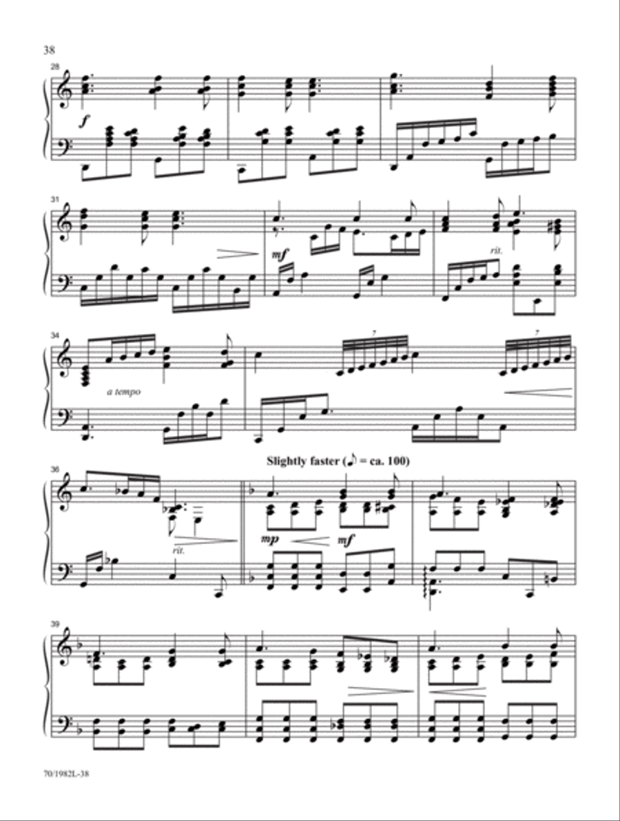 Light of The World Piano Solo scores gallery preview page 25
