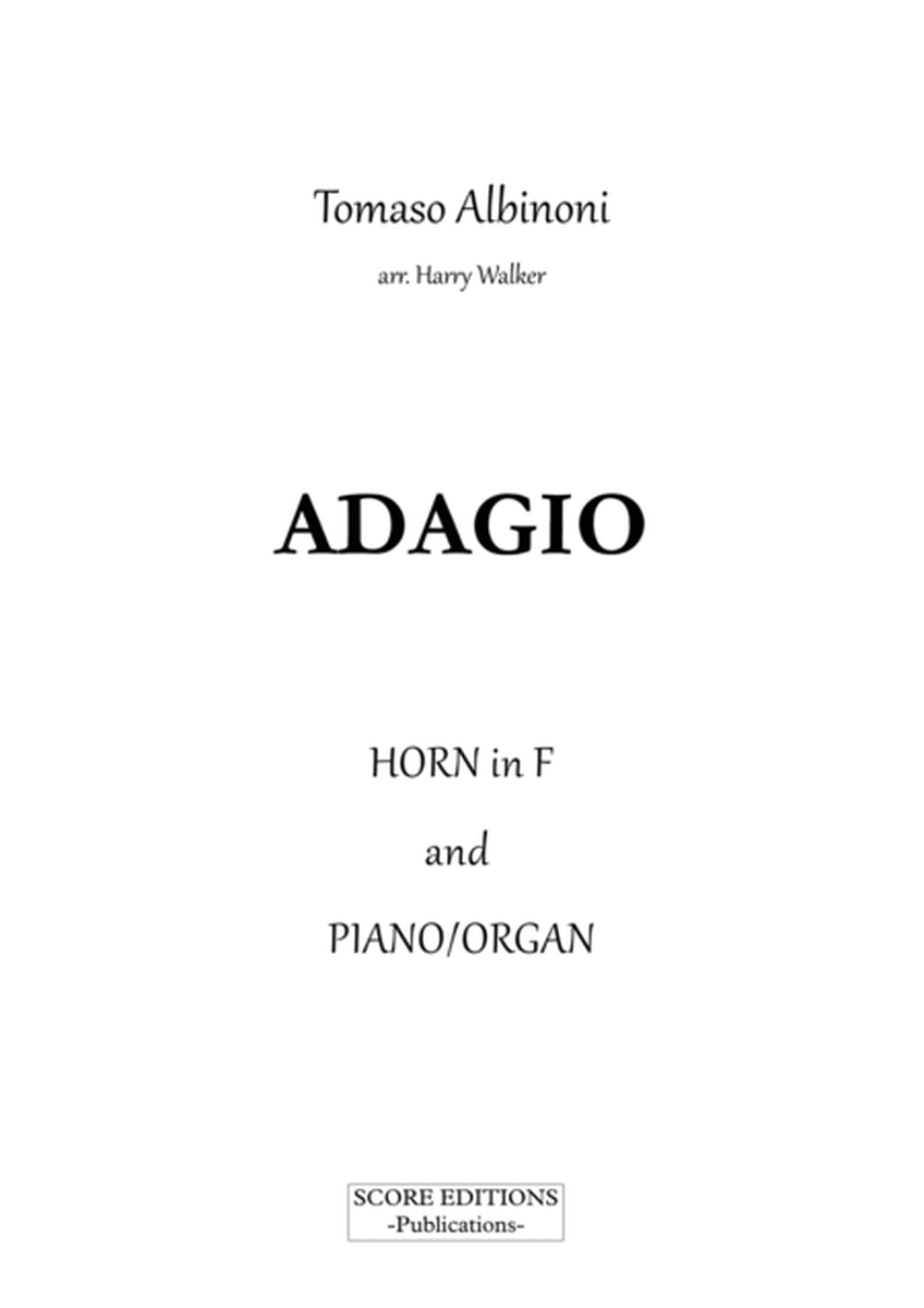 Adagio - Albinoni (for Horn in F and Piano/Organ) image number null