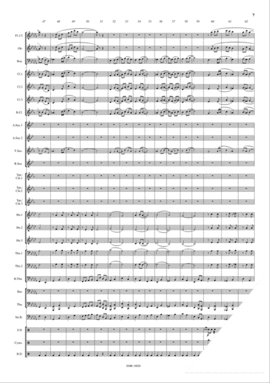 Sembrancher Concert Band scores gallery preview page 8
