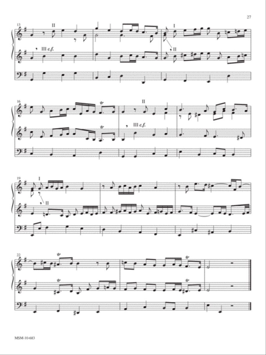 Erhalt uns, Herr Organ scores gallery preview page 4