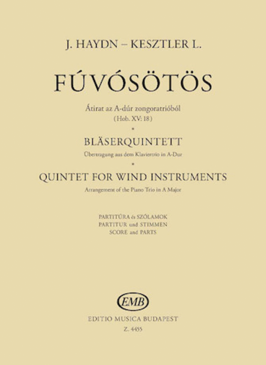 Quintet For Wind Instruments