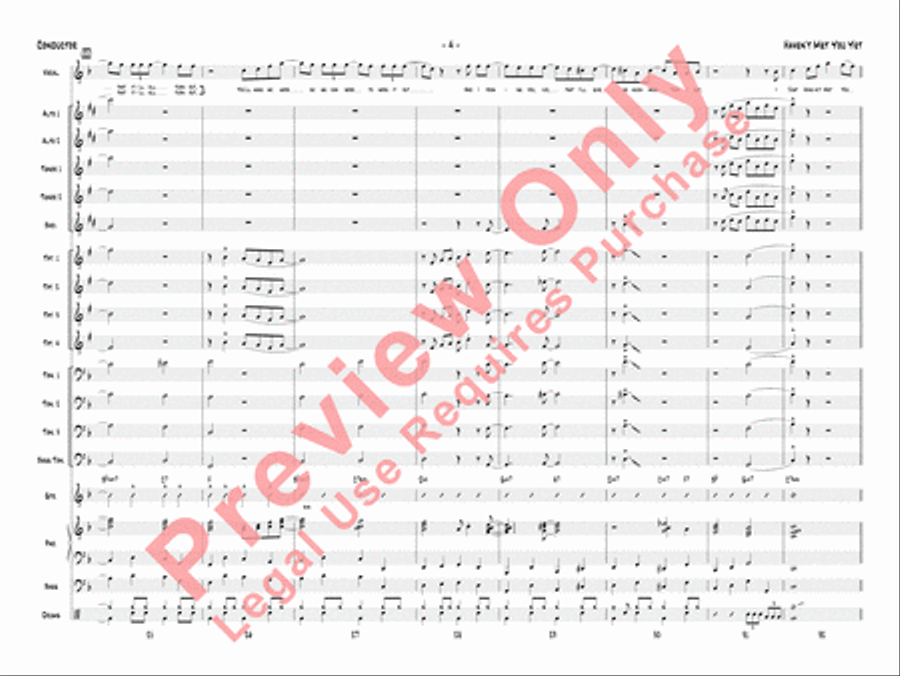 Haven't Met You Yet Haven't Met You Yet Jazz Ensemble scores gallery preview page 7