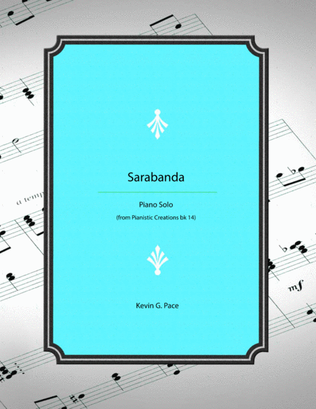 Sarabanda - original piano solo