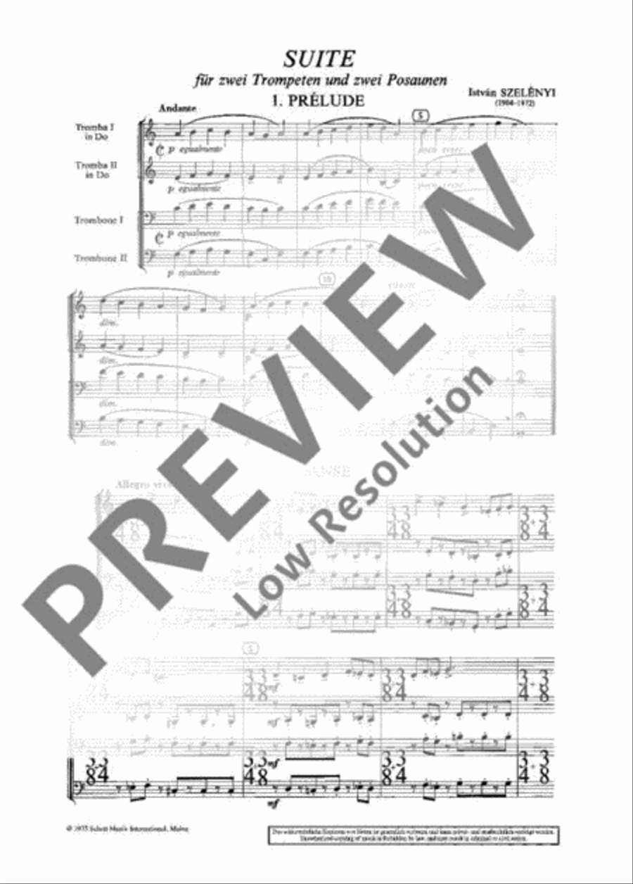 Suite Trombone scores gallery preview page 4