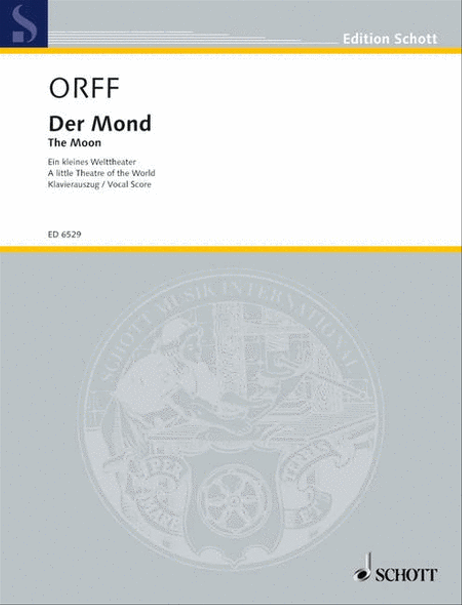 Mond (vocal Score Ger/eng) Children's Choir scores gallery preview page 1