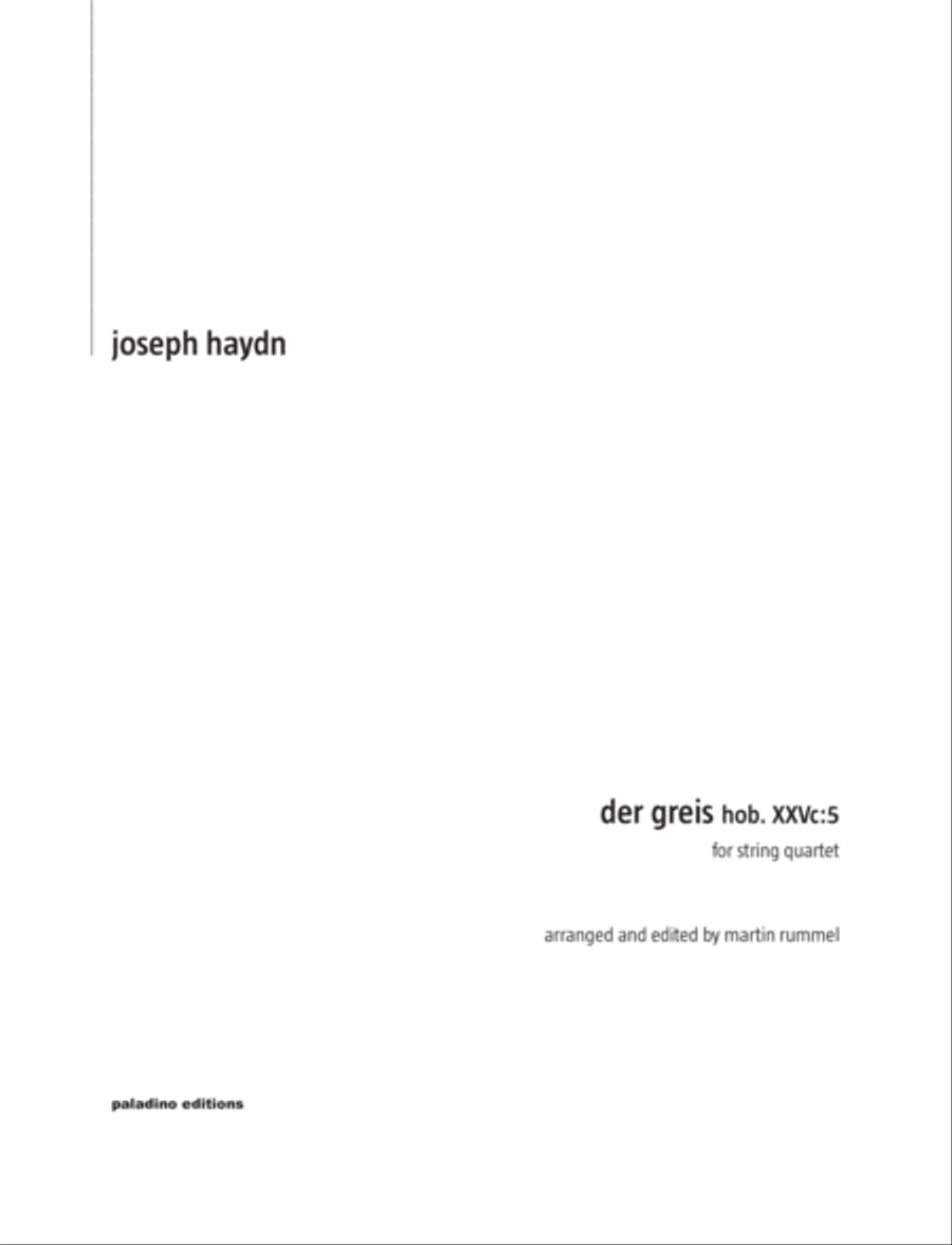 Der Greis (