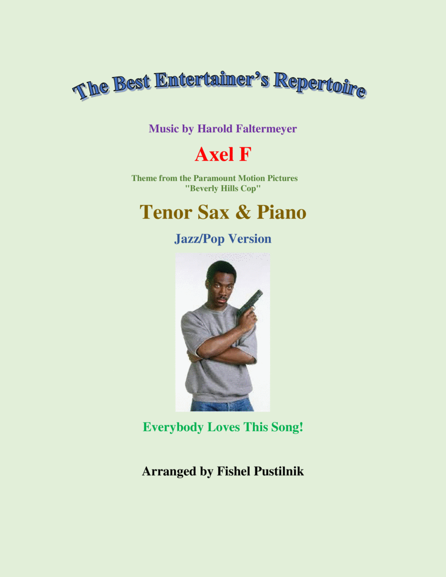 Axel F Woodwind Duet scores gallery preview page 1