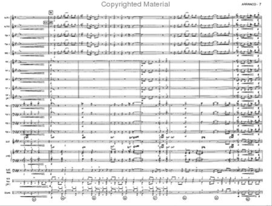 Arranco Jazz Ensemble scores gallery preview page 6
