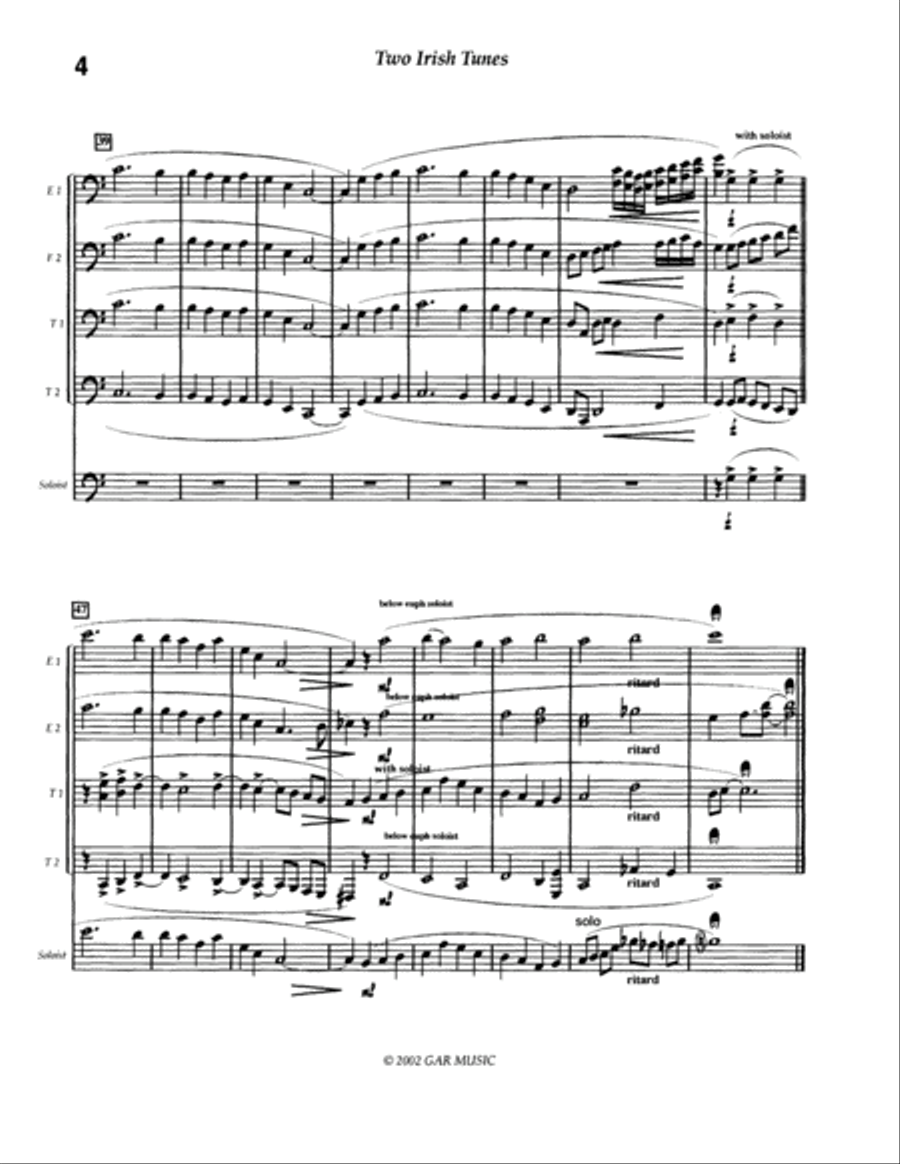 Two Irish Tunes EETT scores gallery preview page 5