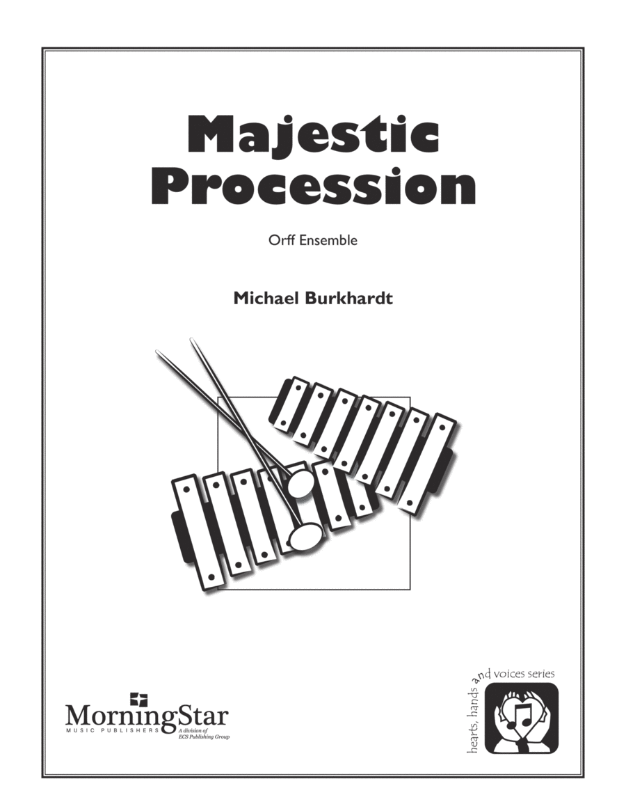Majestic Procession Sacred scores gallery preview page 1