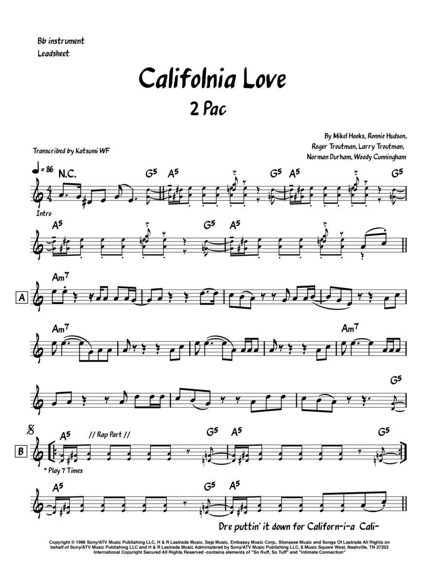 California Love (remix) image number null