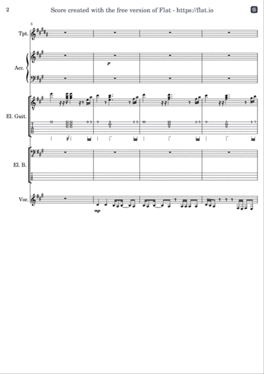 Shotgun Small Ensemble scores gallery preview page 2