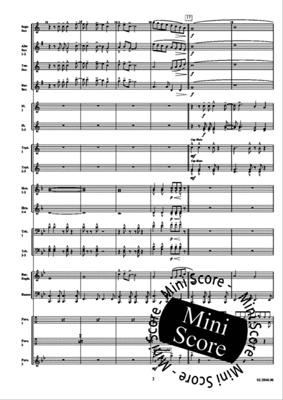 Stevie Wonder Medley Big Band scores gallery preview page 7