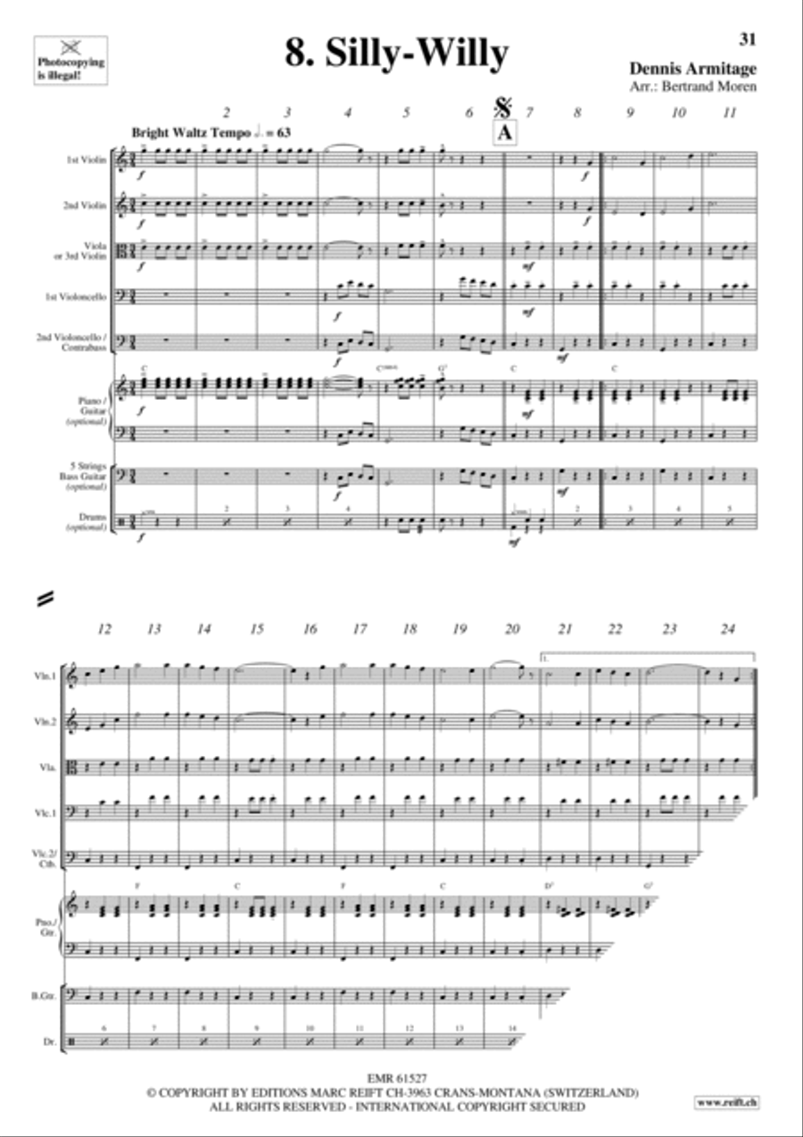 Beer Party String Orchestra scores gallery preview page 10