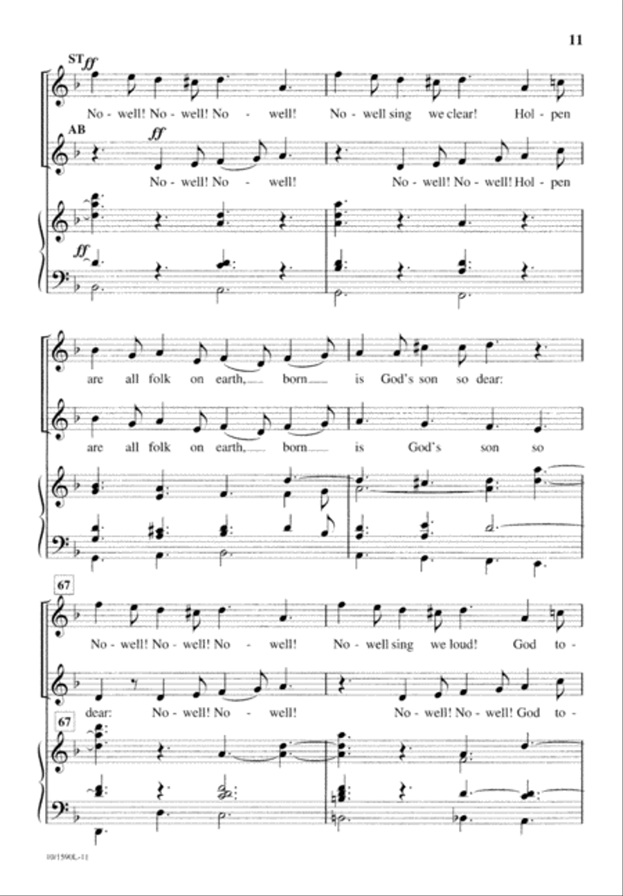 Masters in This Hall 4-Part scores gallery preview page 12