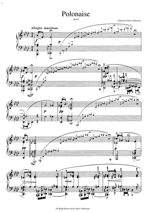 Chopin- Polonaise-Fantaisie in A-flat major, Op. 61