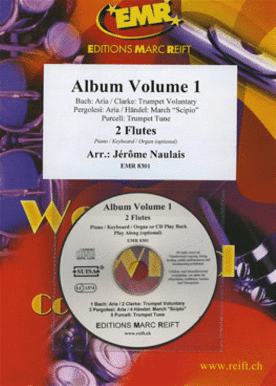 Album Volume 1 Flute Duet scores gallery preview page 1